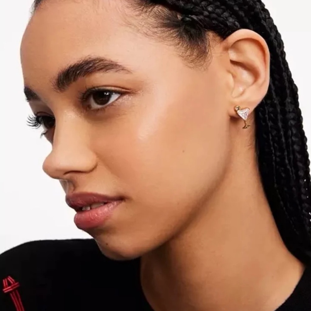 $68 Kate Spade Shaken Or Stirred Martini Studs View 6